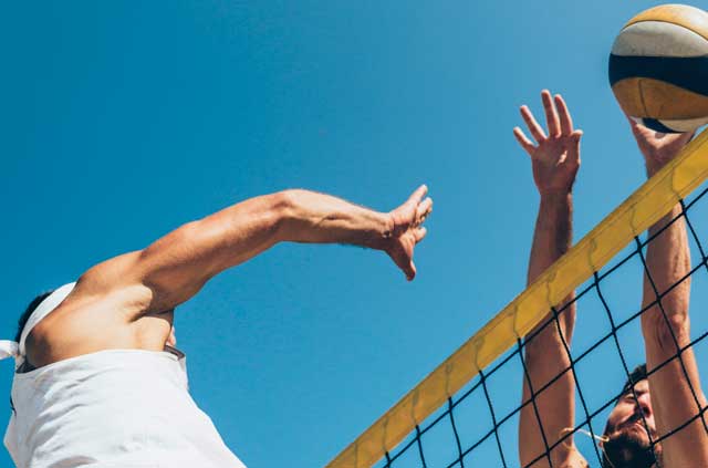 Photo for the article Volleyball courts