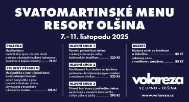 Foto k SVATOMARTINSKÉ MENU 7.-11.11.2025