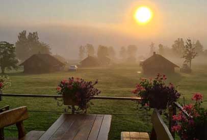 Modern resort in Šumava